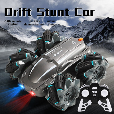 Exclusive for Cross-Border New Remote Control Car Horizontal Drift Double-Sided Driving Stunt High-Speed Climbing off-Road Vehicle Children's Toys