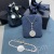 High Version APM Lucky Bag Original Ornament Hexagram Necklace Female S925 Silver Fritillary Bracelet Heart-Shape Lock Necklace Delivery