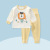 2021 Autumn and Winter New Children's High Waist Underwear Set Cotton Autumn Clothes Long Johns Baby High-Waisted Trousers Bellyband Homewear