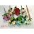 Artificial Flower Desert Rose Chrysanthemum Cherry Blossom Small Handle Beam Home Decoration Photography Props Cross-Border Fake Flower