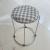 Stainless Steel Steel Stool Dining Stool Carpet Stool Household Colorful Small round Stool Soft Leather Surface Dining 1