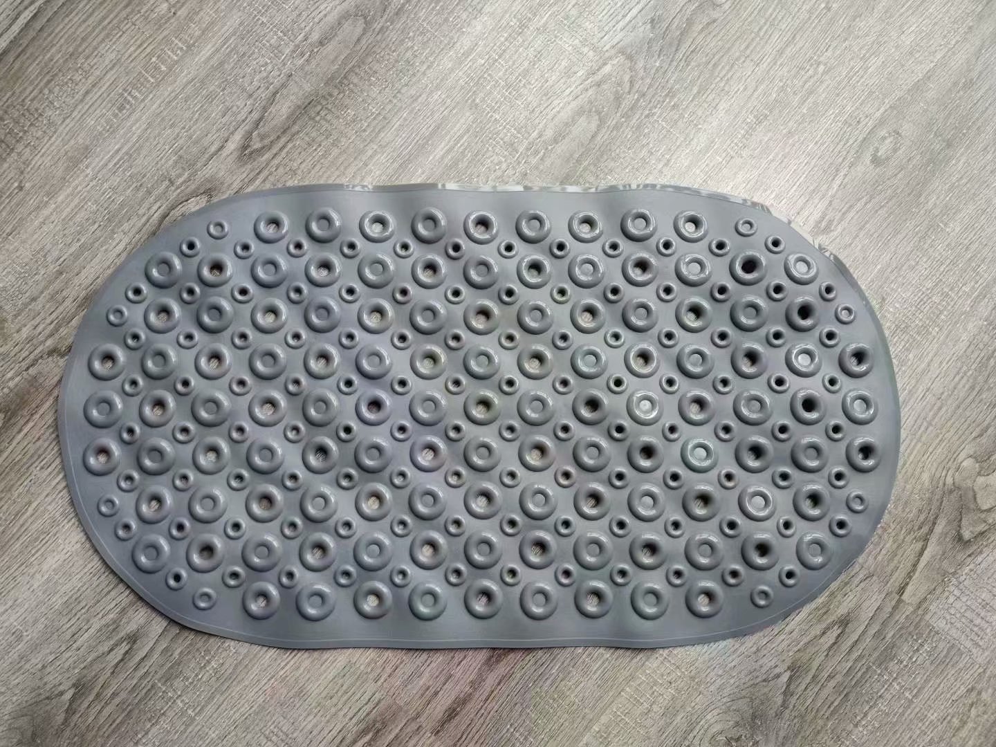 防滑浴室垫Q-01/02甜甜圈实色透色洗澡脚底按摩吸盘卫生间垫