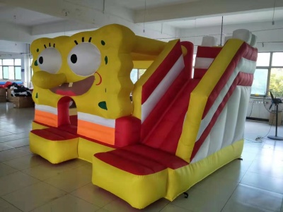 Yiwu Factory Direct Sales Inflatable Castle Inflatable Toy Inflatable Slide Naughty Castle Trampoline Sponge Baby Water Spray