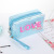 Japanese and Korean Magic Color Scale Pattern Cosmetic Bag Trending Creative Design Sense Wash Bag Portable Moisture-Proof Cosmetic Bag