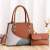 City Simple Women's Bag Color Contrast Patchwork Large Capacity Women's Handbag Wholesale Trendy Bags Stall 11839