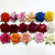 Factory Direct Supply Multi-Color Multi-Petal Curling Pointed Flannel Artificial Rose DIY Bridal Bouquet Decorative Corsage Flower Head