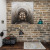 Buddhist Art Wall Decoration Painting European and American Living Room Entrance Wall Painting Chinese Zen Buddha Head Oil Painting