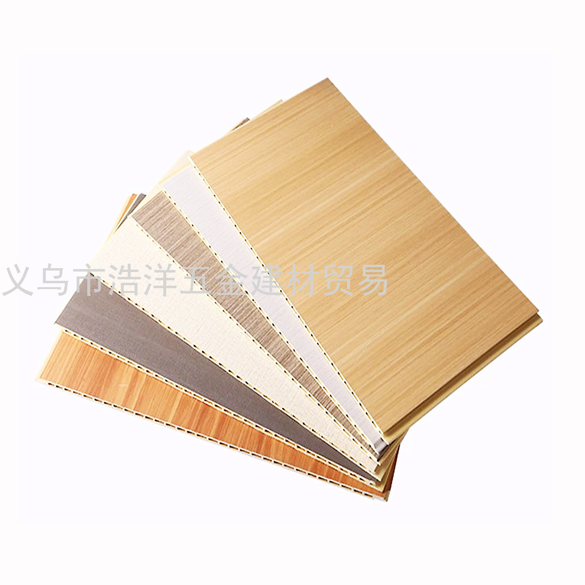 Bamboo Fiber Integrated Wall Panels, Acoustic Panel, Stone Plastic Integrated Wall Shingle, Moisture-Proof Fiberboard 