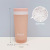 Cross-Border Supply Wholesale New Water Cup Printed Logo Gift Gift Student Frosted Double Insulation Plastic Cup