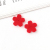 Simulation Petals Laminate Flocking Petals Rose Plum Petals Handmade DIY String Beads Materials Red Creative Retro Style
