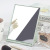Factory Wholesale Portable Folding Makeup Mirror Cartoon Simple Square Medium Flip Mirror Can Order Cosmetic Mirror