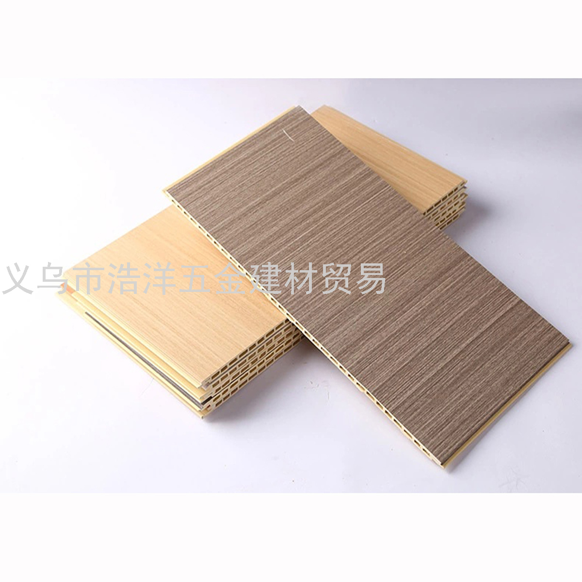 Bamboo Fiber Integrated Wall Panels, Acoustic Panel, Stone Plastic Integrated Wall Shingle, Moisture-Proof Fiberboard 