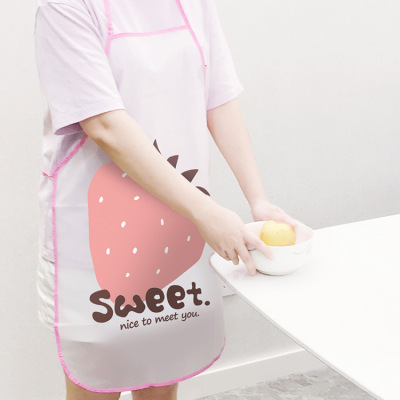 Factory Wholesale Fruit Apron Kitchen Advertising Can Order Apron