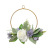 Nordic Style Home Decoration Garland Wall Pendant Artificial/Fake Flower Bride Wedding Bouquet Holder Portable Wreath