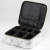 Marble Pattern Cosmetic Bag Portable Large Capacity Eyelash Kit Multifunctional Travel Simple Cosmetics Storage Bag