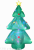 Factory Direct Sales Inflatable Toys Inflatable Santa Christmas Tree Snowman Christmas Halloween Ghost Festival with Lights