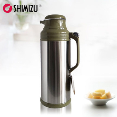 Shanghai Clear Water Stainless Steel Glass Liner Thermos Bottle Household Thermos Thermos Flask SM-3192A