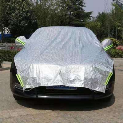 Car Half Cover Car Cover Visor Full Car Half Cover Summer Heat Insulated Sunshade Front Shield Thickened Car Cover