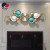 Light Luxury Wall-Mounted Art Wall Clock Living Room Home Clock Modern Creative Decoration Website Red Watch American Personality Clock