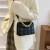 Korean Style Stylish Good Texture Portable Small Square Bag 2021 Autumn New Plaid Western Style Thick Chain Casual Crossbody Women's Bag