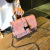 Women's Bag 2021 New Autumn and Winter Internet Celebrity Shoulder Crossbody Bag Retro Chain Small Square Bag All-Match Oil Wax Leather Women's Bag