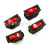 Four-Leg Two-Gear 20mm round with Light Rocker Switch Rocker Switch Fiberglass Power Switch