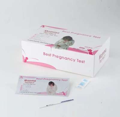 Foreign Trade Export HCG Early Pregnancy Home Urine Fast and Convenient Urine Examination Mom Pregnancy Test Strips