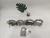 Russian lock blade grass flower lock blade lock iron case lock iron padlock