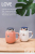 Hot Sale Sealed Mirror Cup Ceramic Cup with Diamond Love Mug Office Cup Couple Water Cup