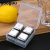 Stainless Steel Ice Cube with Ice Tray 304 Stainless Steel Ice Cube Quick-Freeze Ice Particle Metal Ice Grain Coffee Drink Whisky