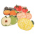 Cartoon Wire Ring Fruit Door Mat Bathroom Bathroom Non-Slip Foot Mat Entry PVC Door Mat