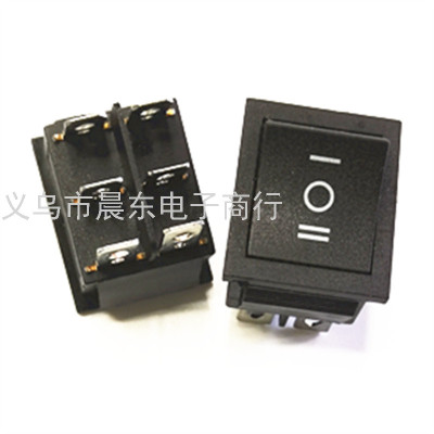 Kcd4 with Light Rocker Switch Three-Gear Rocker Switch Two-Gear Four-Leg Boat-Shaped Switch