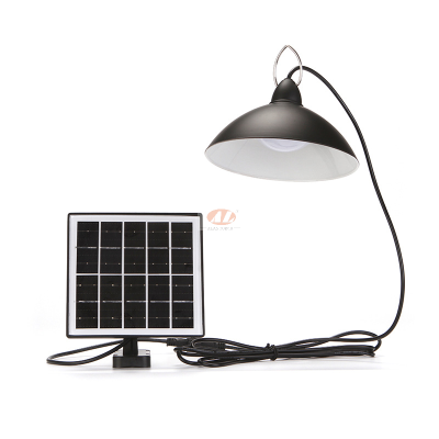 New Solar Chandelier Energy-Saving Indoor Double-Head Led Super Bright Retro Light Bulb Outdoor Waterproof Garden Lamp
