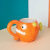 Cartoon Marine Animal Cup Creative Porcelain Cup 3D Lantern Fish Cup Shaped Cup Novelty Mug Coffee Cup Flower Pot