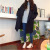 2021 Autumn and Winter New Casual Woolen Coat Women's Loose Slimming Mid-Length Double-Breasted Woolen Overcoat for Women