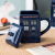 Creative Retro British Police Box Cup Ceramic Cup Telephone Booth Ceramic Cup Novelty Mug Coffee Cup with Lid