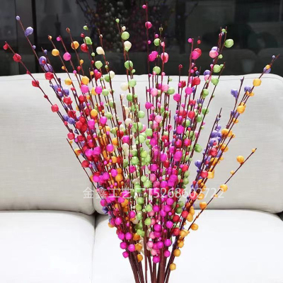 Artificial Flower bud Plum Artificial berries Branch photography Wedding home decoration DIY crafts Flower arrangement