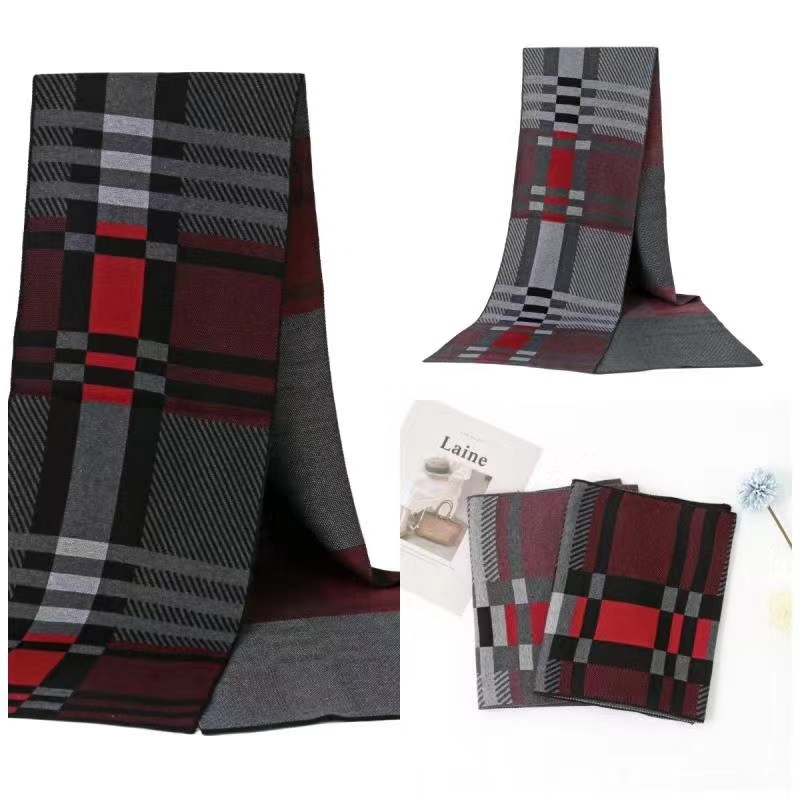 新款时尚暗色系围脖男女款仿羊绒围巾男女通用披肩女空调房夏