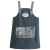 Japanese Cute Strap Antifouling Bib Overclothes Baking Floral Cafe Painting Overalls Sleeveless Apron
