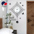Modern Minimalist Living Room Wall Clock Creative Mute Swing Pocket Watch Home Clock Bedroom Personality Fashion Nordic Clock