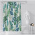 Plant 3D Digital Printing Shower Curtain Green Plant Bathroom Shower Curtain Graphic Customization Factory Supply