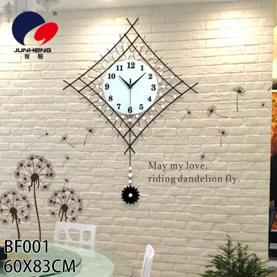 Modern Minimalist Living Room Wall Clock Creative Mute Swing Pocket Watch Home Clock Bedroom Personality Fashion Nordic Clock