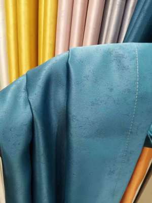 Home Textile Home Decoration Curtain New Ruili Cotton High-Precision Jacquard 2021 Second Half Engineering Pure Color New Product