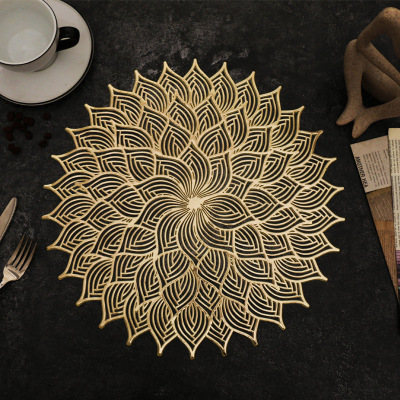 Nordic Placemat Insulation Dinning Table Placemat Anti-Scald PVC Household Western Bowl Coaster Heat-Resistant High Temperature Ins Style Vase Mat