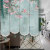 Air Conditioning Shutter Bird-and-Flower Painting Living Room Entrance Soft Screen Pull Bead Restaurant Kitchen New Chinese Style Partition Curtain Modern Beautiful