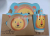 Cartoon Bamboo Fiber Tableware Children's Baby Tableware