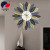 Creative Nordic Punch-Free Wall Clock Fashion Simple Living Room Decorative Clock Modern and Unique Mute Wall Clock