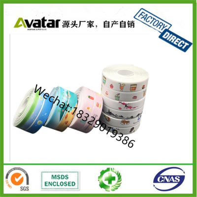 Factory Outlet Self Adhesive Waterproof Tape Sealing bathtub and kitchen tank PE Butyl Rubber Caulk Strip