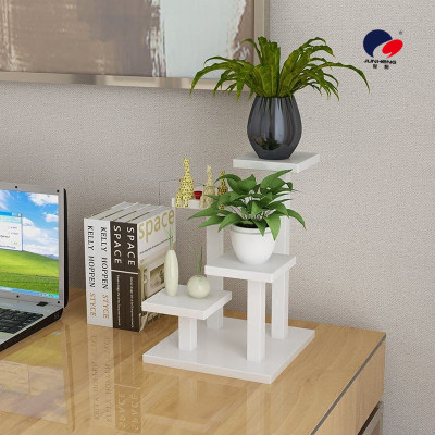 Mini Small Flower Stand Multi-Layer Indoor Home Green Radish Succulent Rack Modern Simple Step Desk Storage Rack