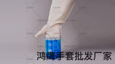 Bright White Gloves Nitrile Gloves Household Thickened Gloves